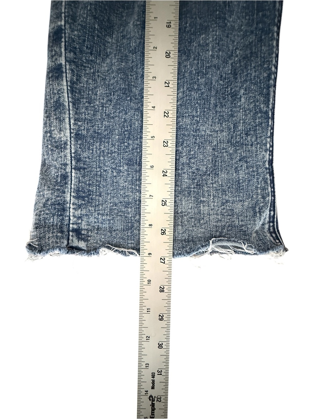 Democracy Ab”solution” Cropped Raw Hem Stretch Jeans Women’s Size 18W - Picture 12 of 13